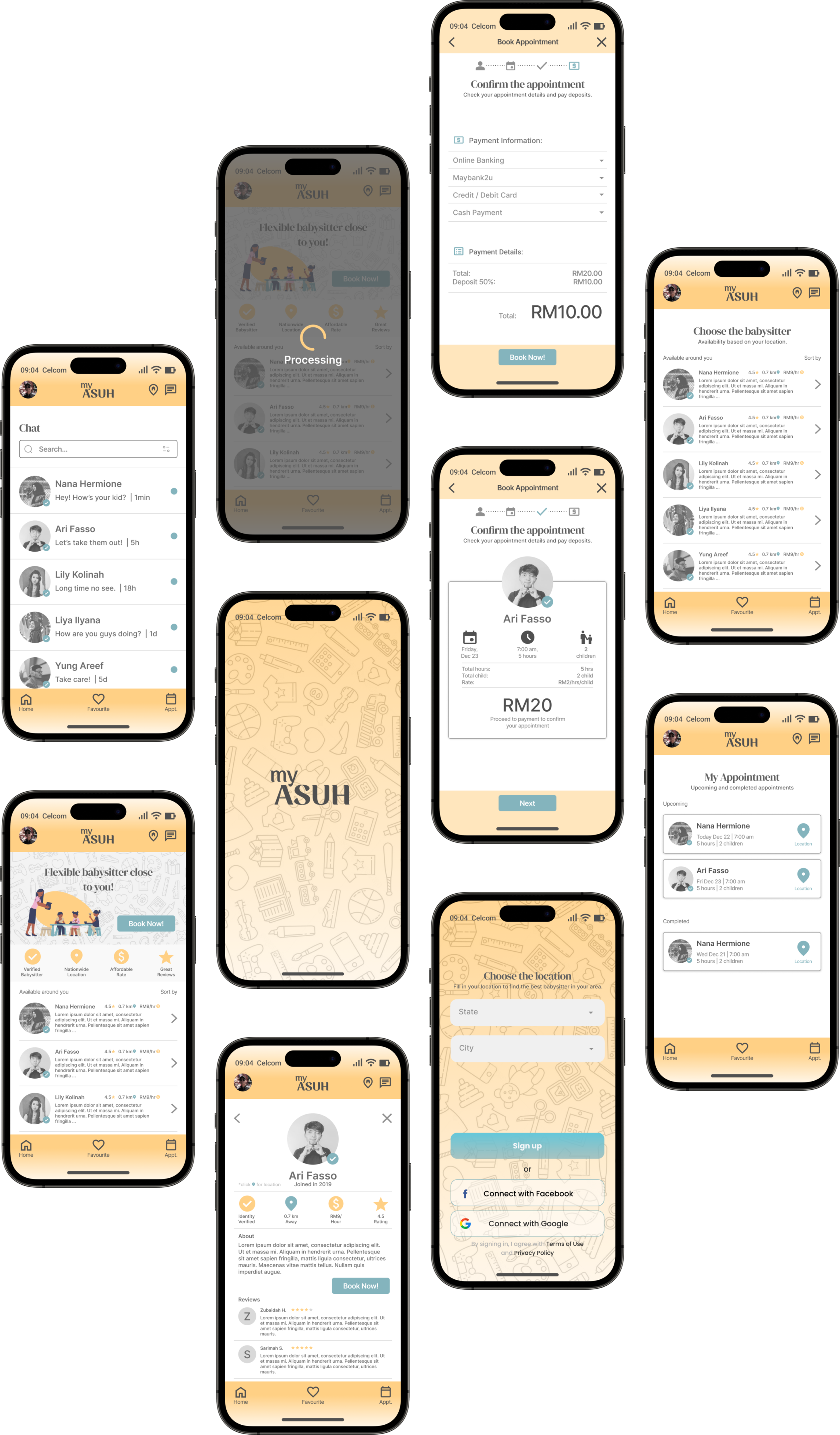 Selangor App Mockup
